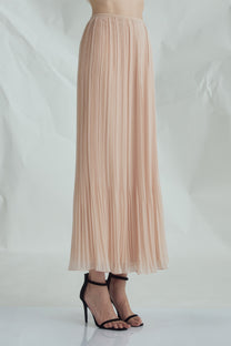 VICKTEERUT Pleated Skirt กระโปรงบาน อัดพลีท