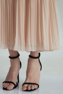 VICKTEERUT Pleated Skirt กระโปรงบาน อัดพลีท