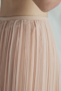 VICKTEERUT Pleated Skirt กระโปรงบาน อัดพลีท
