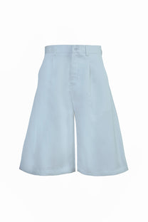 VICKTEERUT Three-Quarter Shorts with Front Pleats กางเกงขาสั้น ขาสามส่วน จีบหน้า
