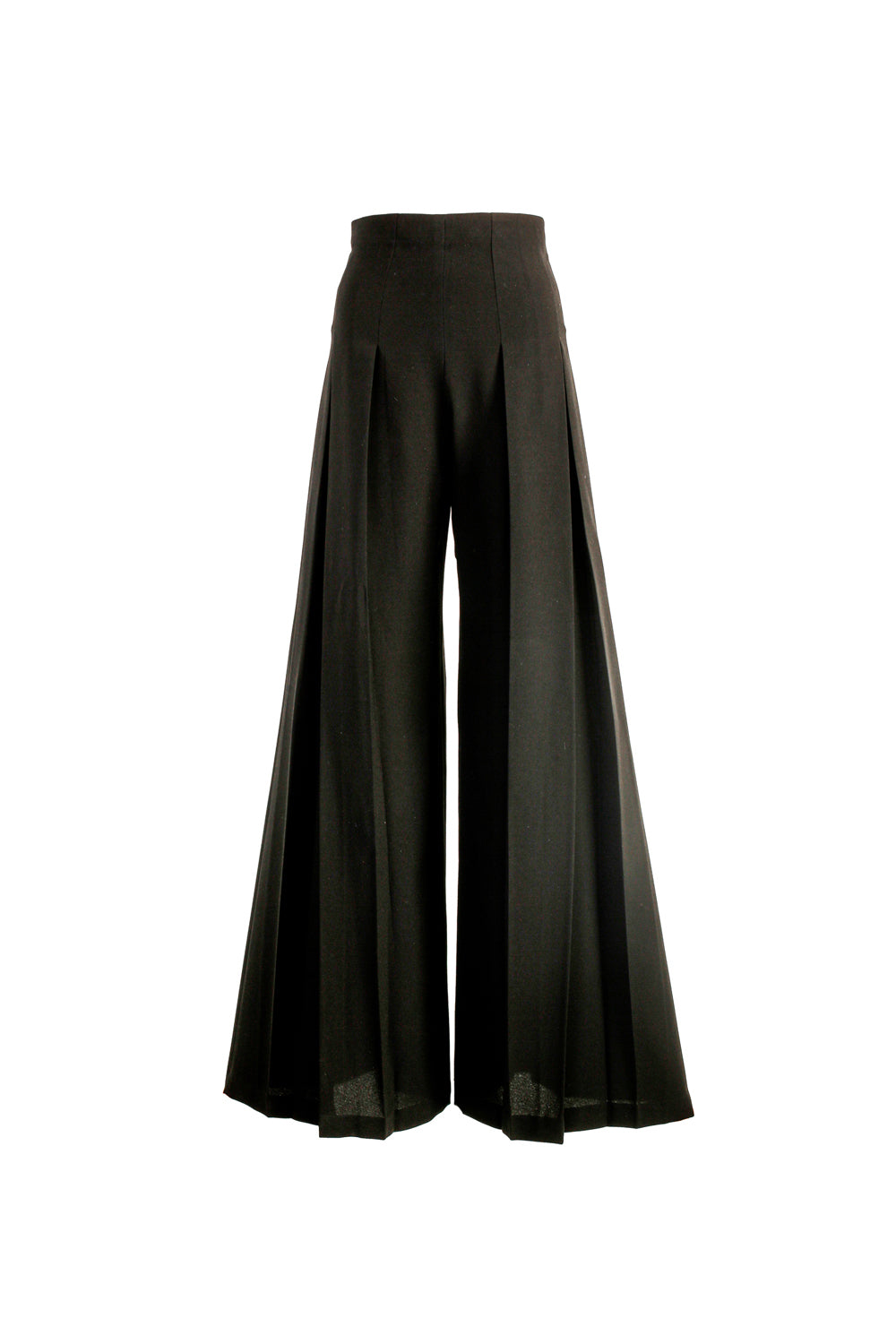 VICKTEERUT Pleated Wide-Leg Trousers กางเกงขาบาน จับจีบ