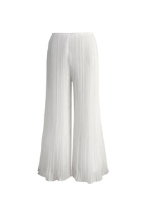 VICKTEERUT Pleated Chiffon Trousers กางเกงขายาว ผ้าชีฟอง อัดพลีท
